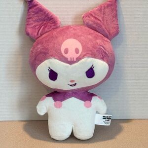 Sanrio Kuromi Plush Hello Kitty & Friends Pink Purple Stuffed Doll